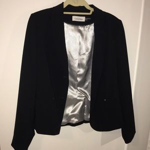 Navy Calvin Klein blazer brand new worn once!
